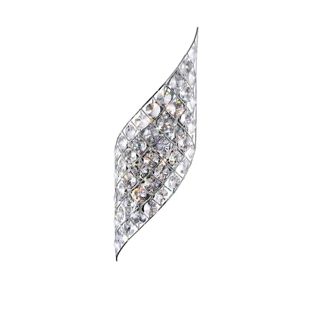 Cwi Lighting Chique 4 Light Wall Sconce With Chrome Finish 5021W7B-R(C)